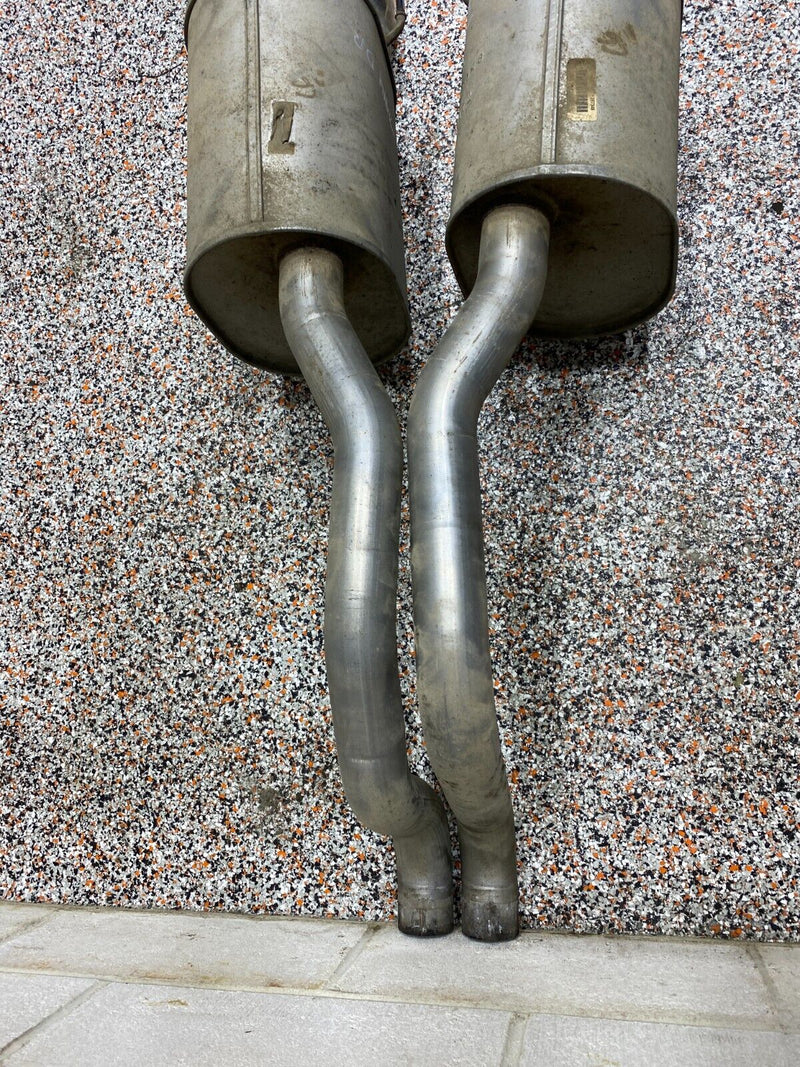 2013 CORVETTE C6 OEM MUFFLER PAIR DRIVER PASSENGER AXLE BACK EXHAUST USED