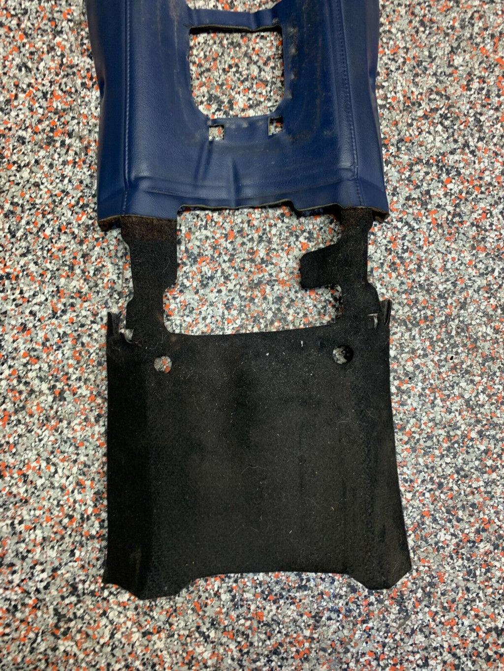2005 HONDA S2000 AP2 OEM BLUE LEATHER CENTER CONSOLE WRAP