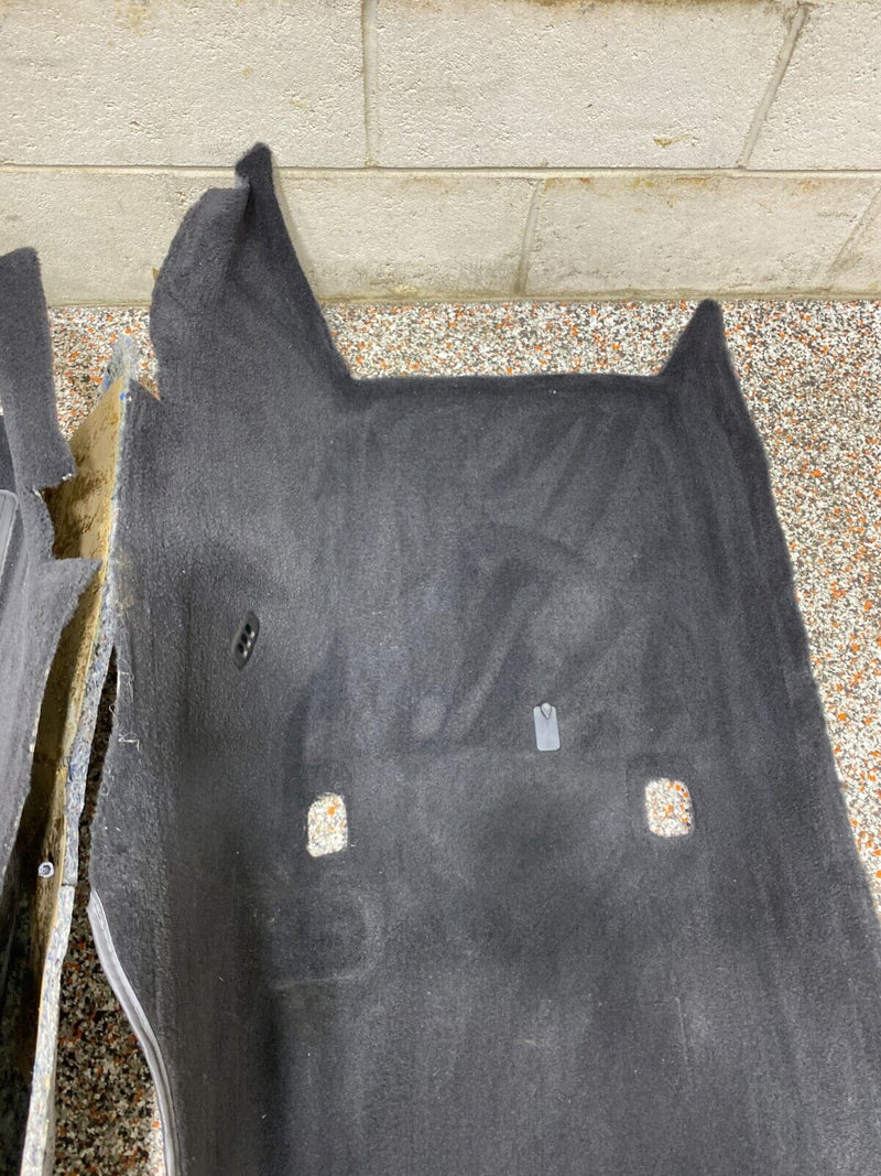 2003 CORVETTE C5 Z06 OEM BLACK CABIN AREA CARPET SET DRIVER PASSENGER USED