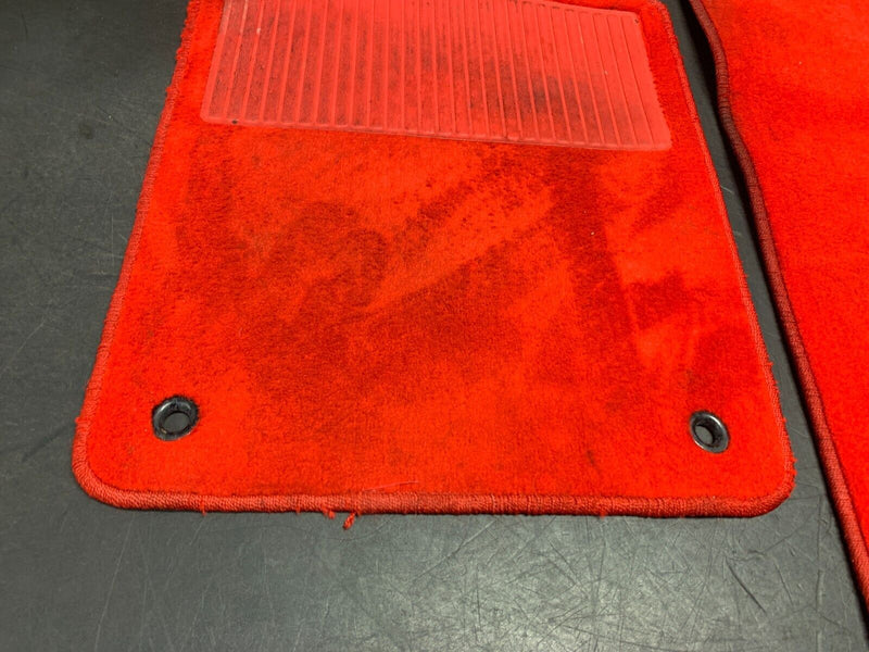 2001 CORVETTE C5 RED FLOOR MATS USED