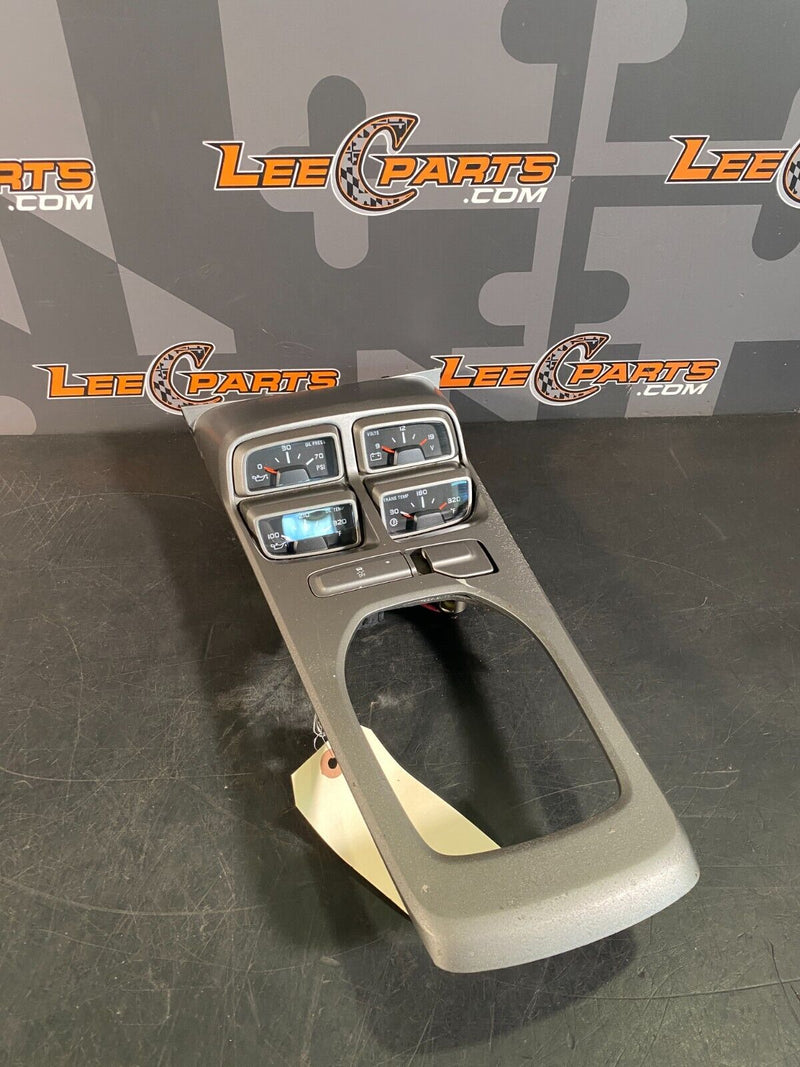 2013 CHEVROLET CAMARO SS 1LE OEM CENTER CONSOLE GAUGE PACK SHIFTER SURROUND USED