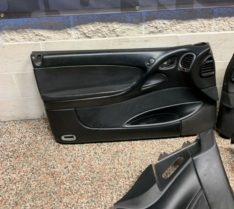 2004 PONTIAC GTO OEM BLACK FRONT DOOR PANELS REAR SIDE TRIM PANELS