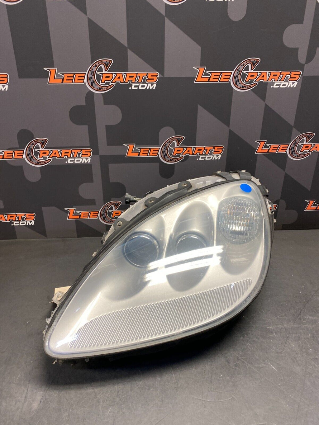 2005 CORVETTE C6 OEM DRIVER LH HID LOADED HEADLIGHT ASSEMBLY SILVER USED