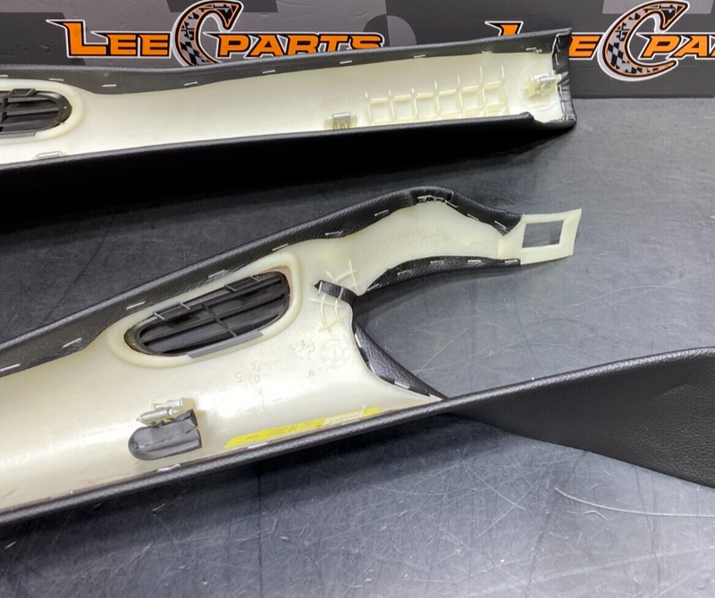 2013 CORVETTE C6 OEM INTERIOR A PILLAR TRIM PANELS PAIR DR PS USED