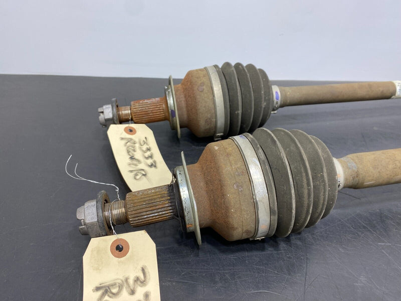 2016 FORD MUSTANG GT OEM REAR CV AXLES PAIR DRIVER PASSENGER AXLE USED