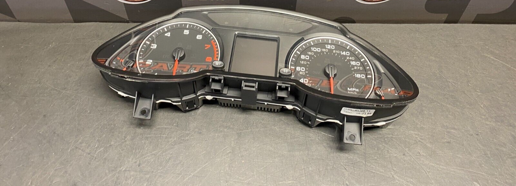 2012 Audi Q5 V6 S LINE OEM GAUGE CLUSTER INSTRUMENT CLUSTER USED