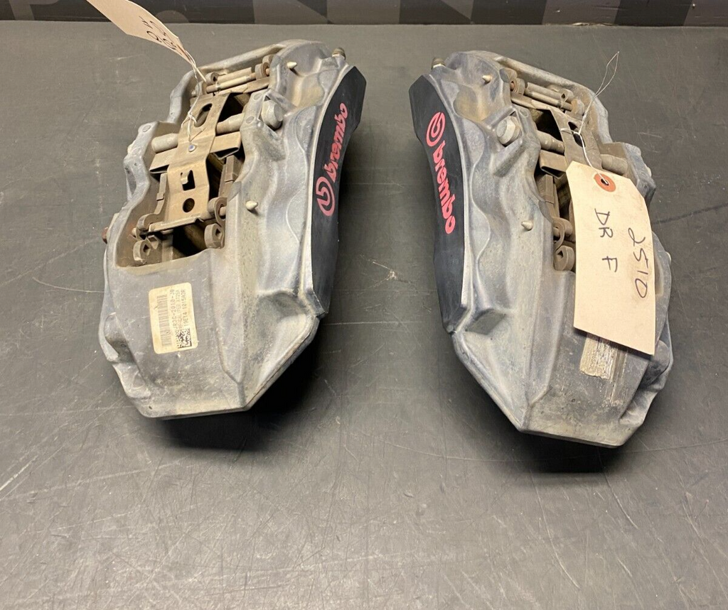 2019 FORD MUSTANG GT PP1 FRONT BREMBO BRAKE CALIPERS PAIR DR PS USED