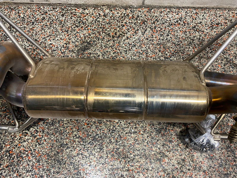 2012 AUDI R8 GT V10 OEM FUCHS MUFFLER CATBACK EXHAUST USED