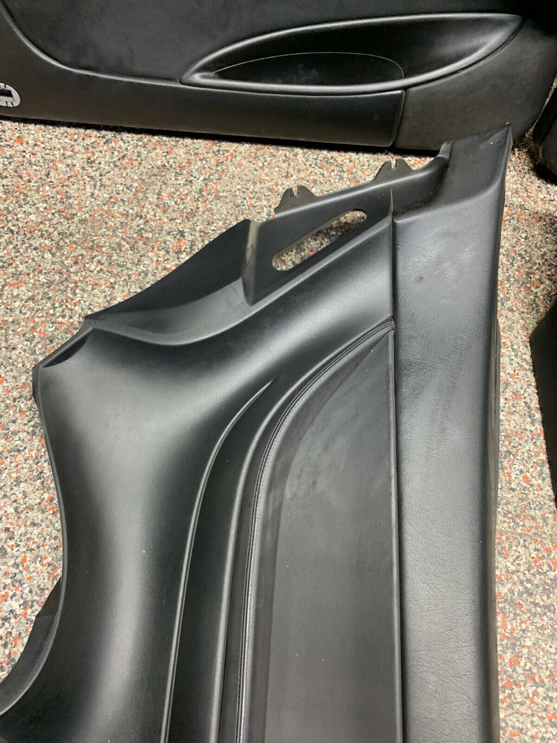 2004 PONTIAC GTO OEM BLACK FRONT DOOR PANELS REAR SIDE TRIM PANELS