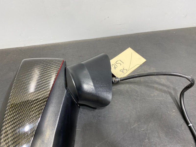 2017 SUBARU BRZ FRS 86 OEM PASSENGER RH SIDE VIEW MIRROR WITH CARBON CAP USED