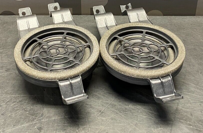 2014 AUDI R8 V10 COUPE OEM REAR SPEAKERS PAIR DRIVER PASSENGER USED