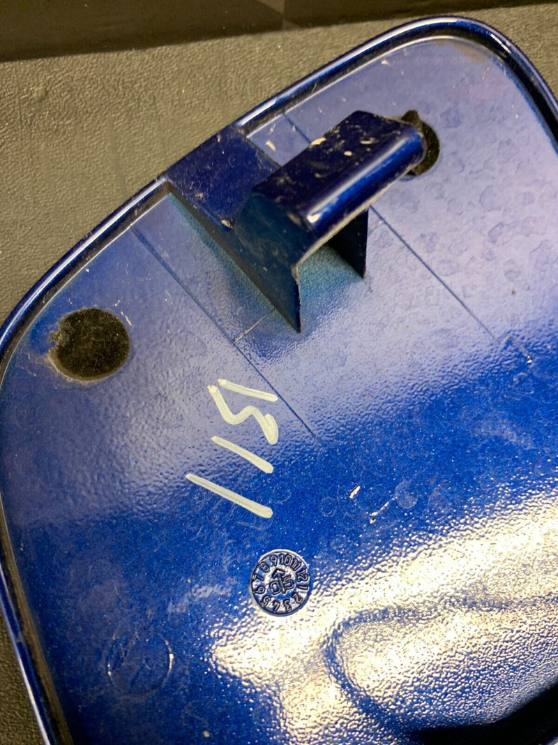 2007 CORVETTE C6 OEM GAS FUEL DOOR LEMANS BLUE