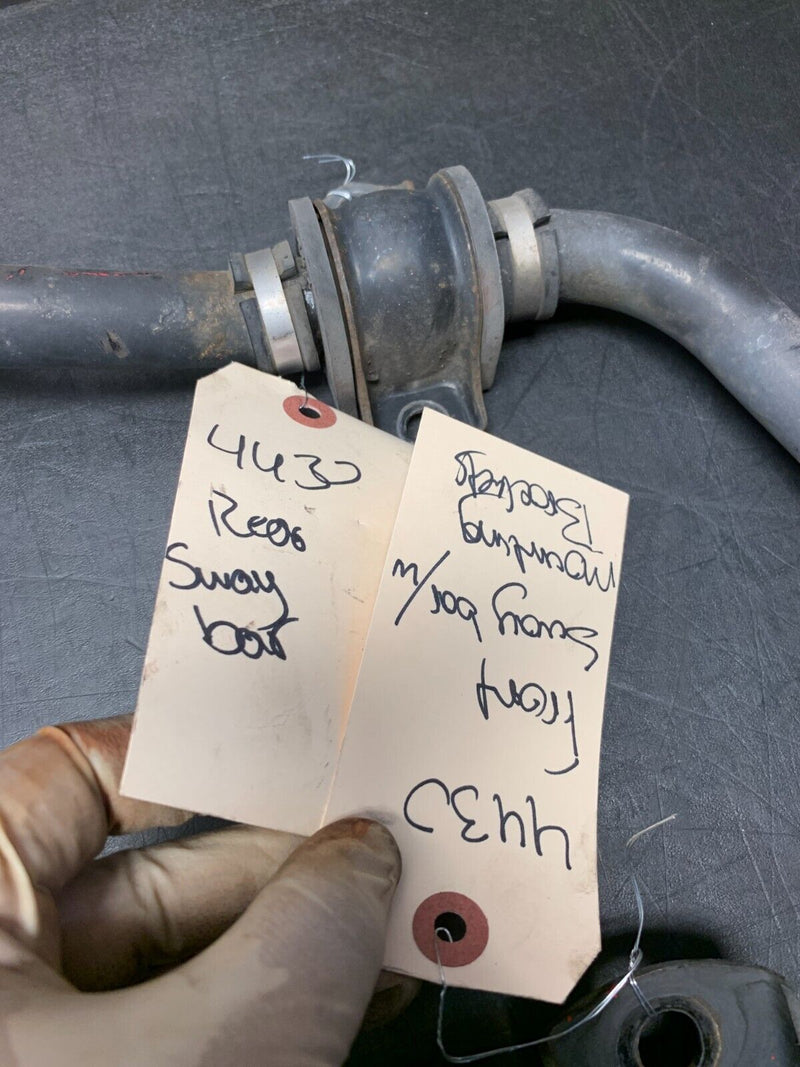 2004 HONDA S2000 AP2 OEM FRONT REAR SWAYBAR PAIR USED
