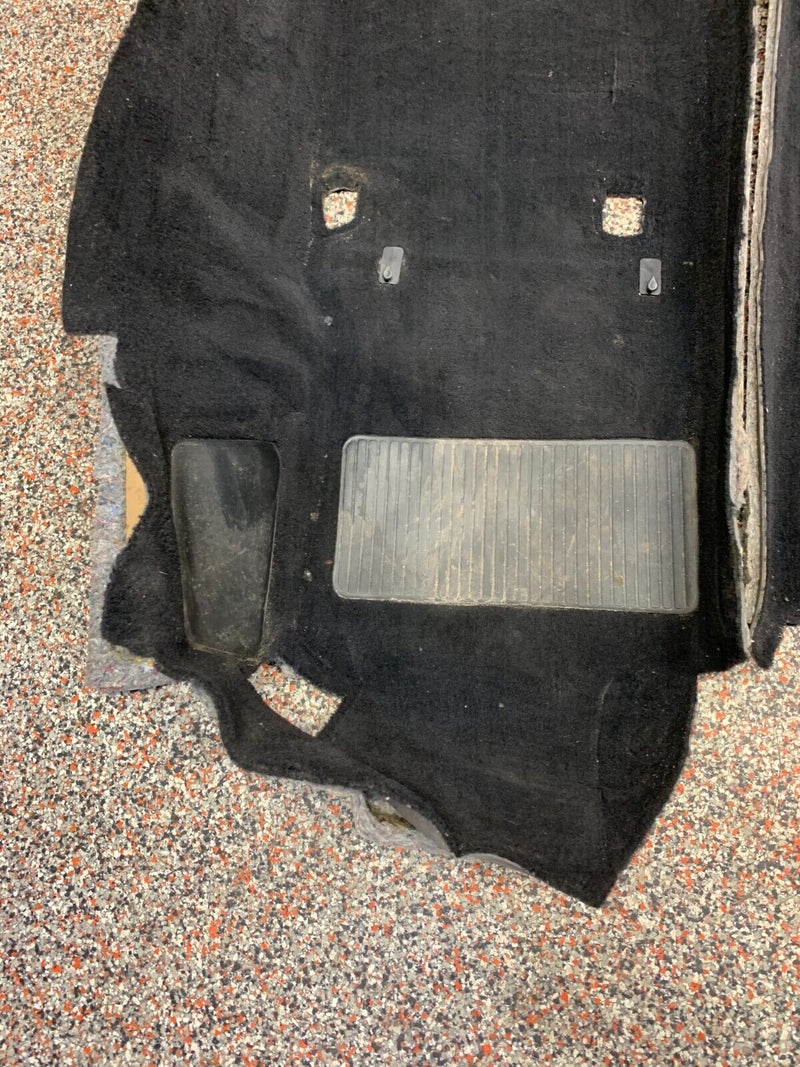 1999 CORVETTE C5 FRC OEM BLACK FLOOR LINER CARPETS