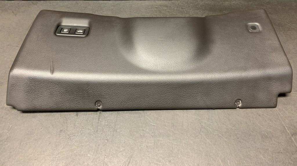 2008 CORVETTE C6 OEM BLACK EBONY DRIVER LOWER KNEE PANEL