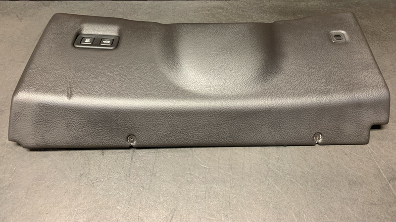 2008 CORVETTE C6 OEM BLACK EBONY DRIVER LOWER KNEE PANEL