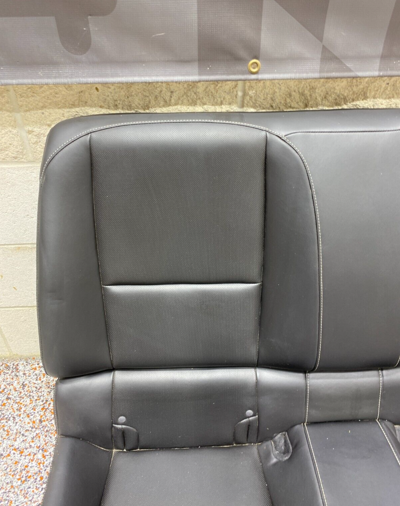 2011 CAMARO SS COUPE OEM BLACK LEATHER REAR SEATS USED