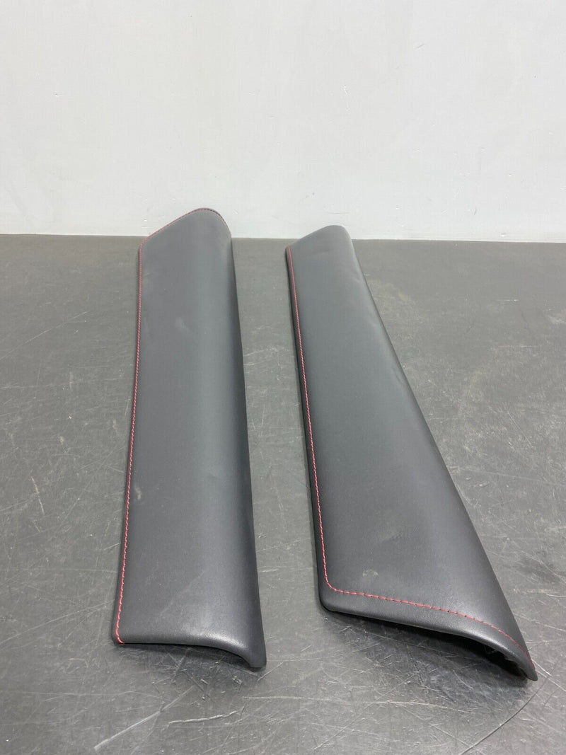 2017 SUBARU BRZ FRS 86 OEM UPPER DOOR PANEL ARM REST RED STITCH USED