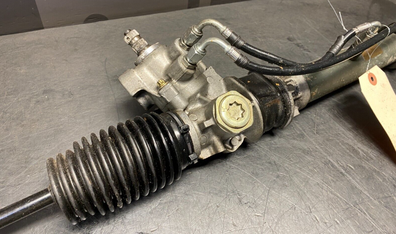 1998 NISSAN 240SX POWER STEERING RACK AND PINION WITH AFTERMARKET LINES USED