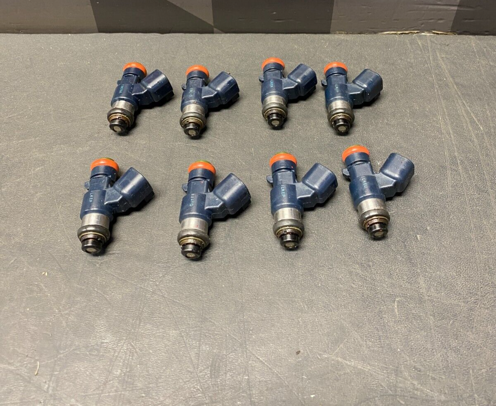 2010 CHEVROLET CAMARO SS OEM 50lbs/hr FUEL INJECTORS SET 12609749 USED