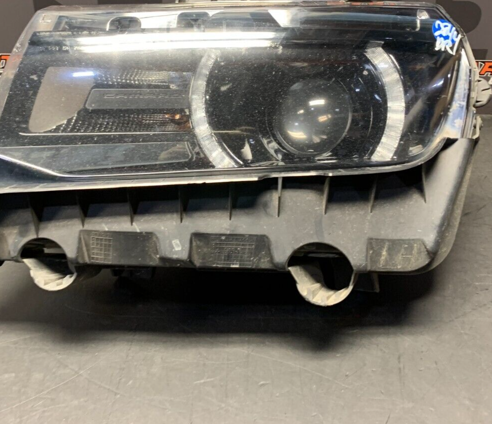 2015 CAMARO SS OEM LH DRIVER HID BLACK HOUSING HEADLIGHT