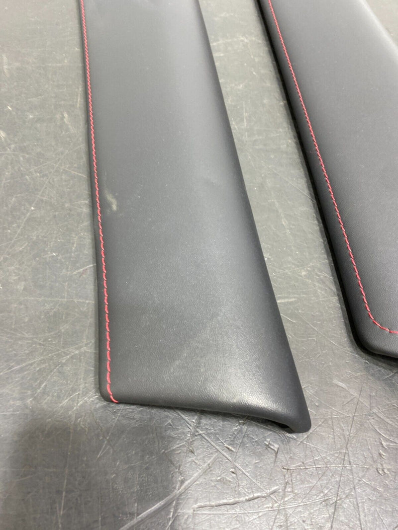 2017 SUBARU BRZ FRS 86 OEM UPPER DOOR PANEL ARM REST RED STITCH USED