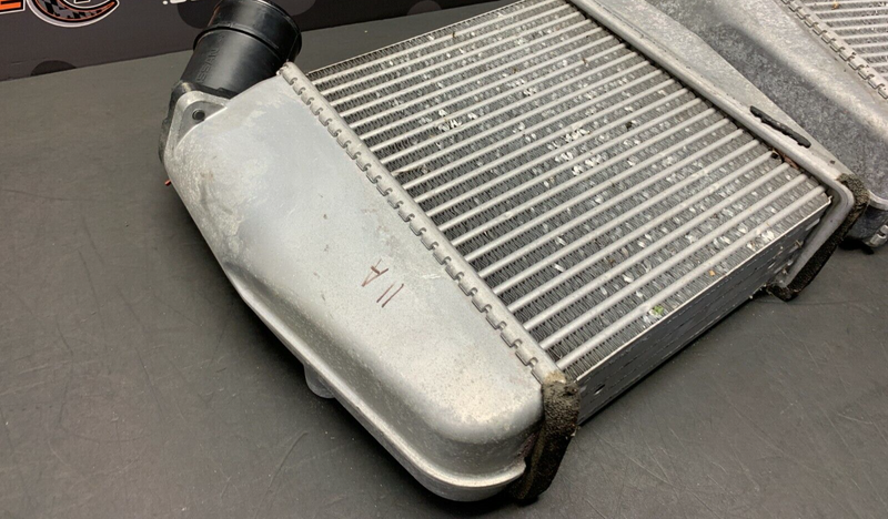 NISSAN R35 GTR OEM FRONT MOUNT INTERCOOLERS DRIVER PASSENGER
