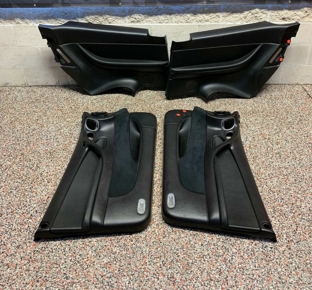 2005 PONTIAC GTO OEM BLACK DOOR PANELS REAR PANELS SET