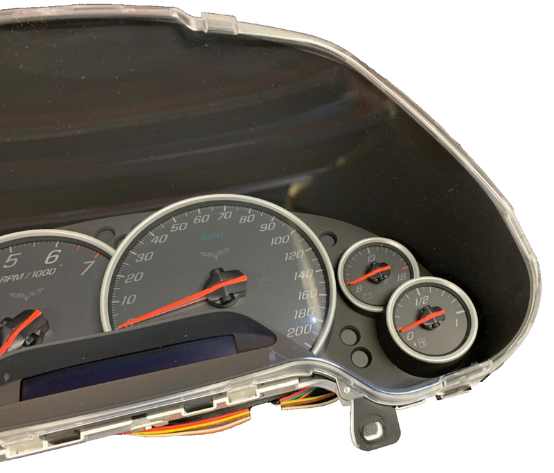 2008 CORVETTE C6 OEM GAUGE INSTRUMENT CLUSTER M/T