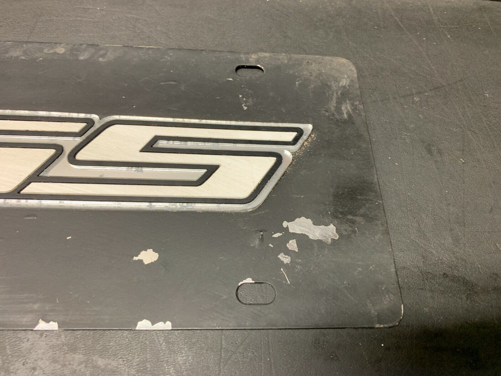 2011 CAMARO SS COUPE SS LOGO LICENSE PLATE