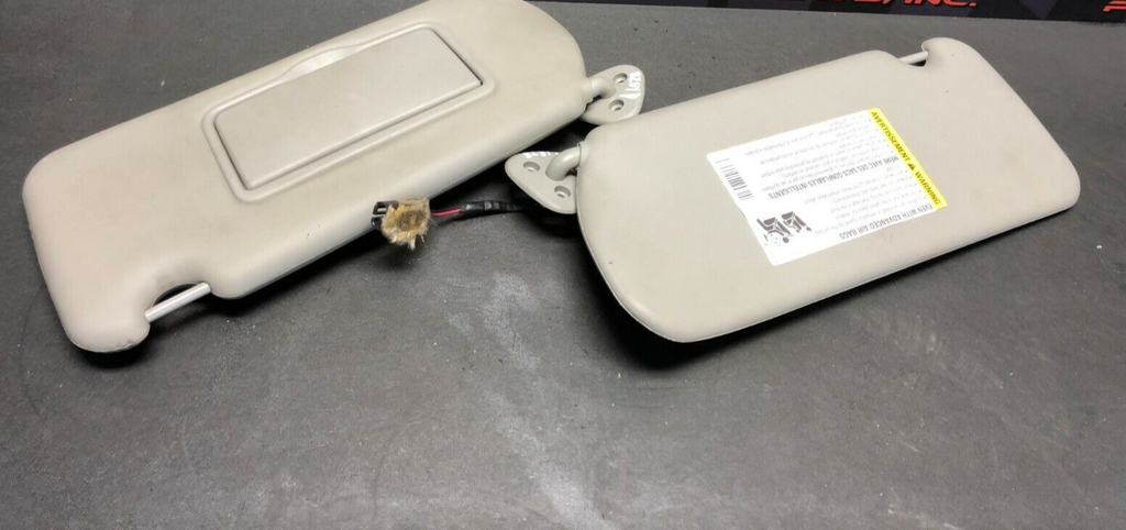2005 CADILLAC CTS-V CTS V OEM SUN VISORS DRIVER PASSENGER