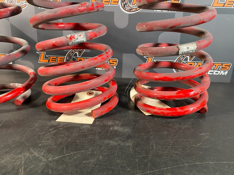 2013 CHEVROLET CAMARO SS 1LE LOWERING SPRINGS PAIR FRONT REAR USED