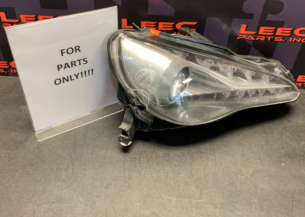 2017 TOYOTA 86 OEM RH PASSENGER HEADLIGHT-CRACKED TABS-