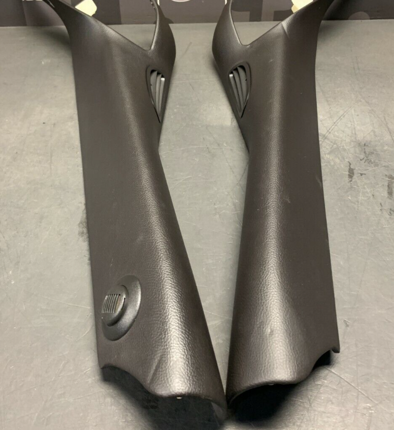 2010 CORVETTE C6 OEM DRIVER PASSENGER INTERIOR A PILLAR TRIM PANELS