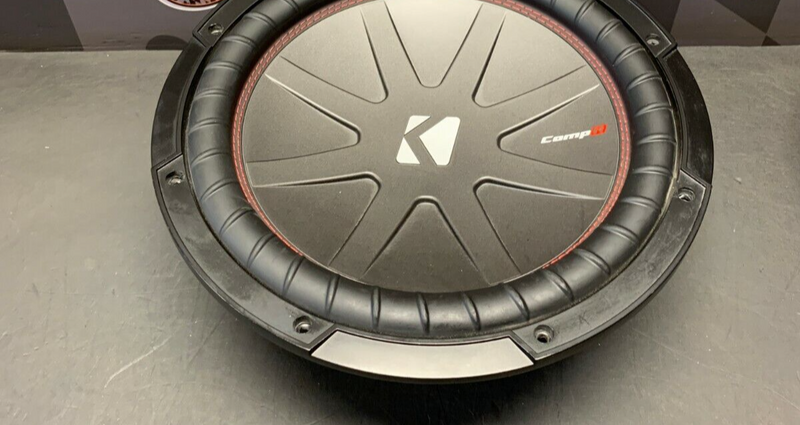 KICKER 48CWR124 CAR AUDIO 12" COMPR SUBWOOFER/SUB WOOFER DUAL 4 OHM CWR124