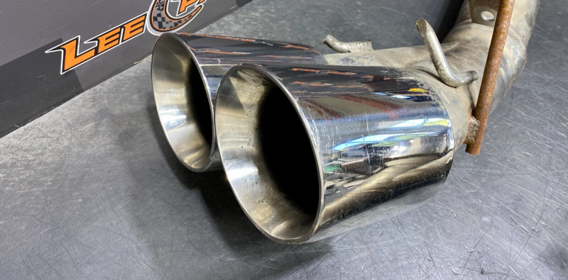 2008 CORVETTE C6 Z06 BILLY BOAT BULLET EXHAUST TIPS CUT PIPES USED