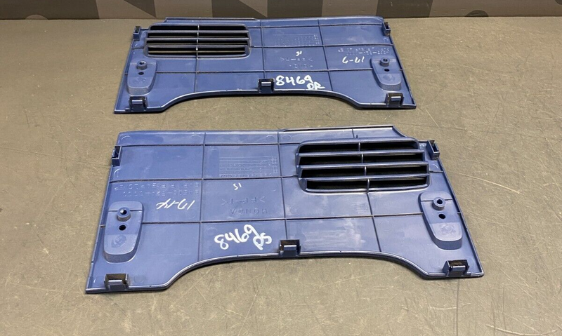 2002 HONDA S2000 AP1 OEM BEHIND SEAT COAT HOOK PANELS PAIR USED