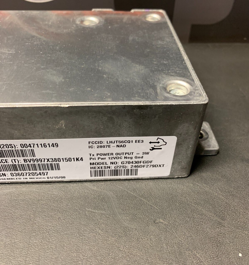 2008 CORVETTE C6 OEM ONSTAR COMMUNCIATION MODULE 25909997 USED 29K MILES!!
