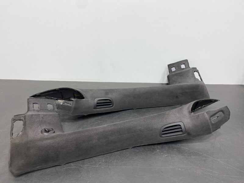 2015 CORVETTE C7 Z06 OEM SUEDE A PILLAR AND OVERHEAD TRIM PANEL SET DR PS USED