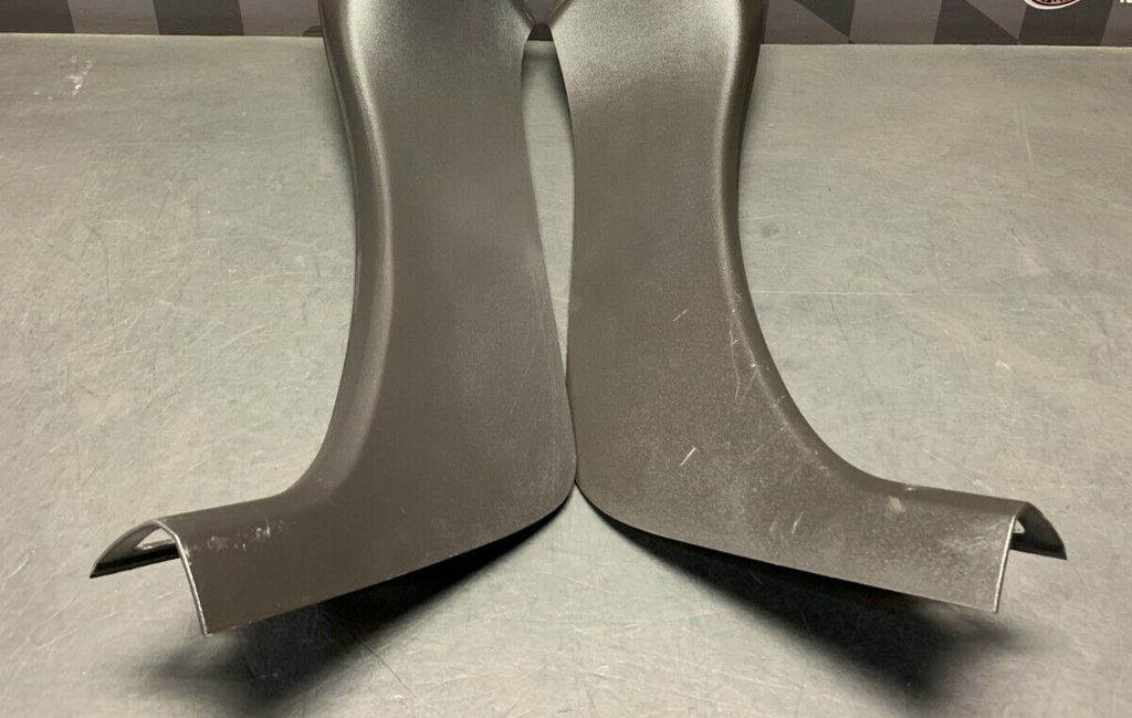 2011 CORVETTE C6 Z06 OEM DRIVER PASSENGER REAR B PILLAR LOWER TRIM PANELS