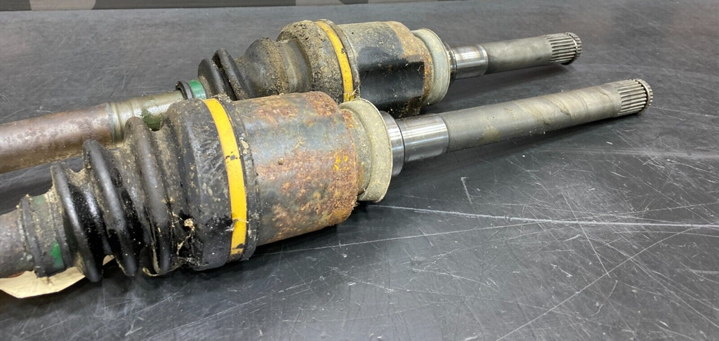 2008 EVOLUTION X EVO 10 GSR OEM FRONT AXLES PAIR DRIVER PASSENGER GSR M/T USED