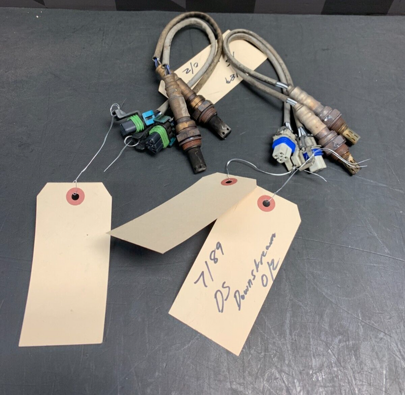 2010 CAMARO SS OEM O2 OXYGEN SENSOR SET OF (4) USED