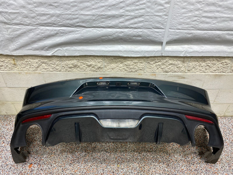 2015 FORD MUSTANG GT OEM REAR BUMPER COVER LOADED VALANCE WIRING USED