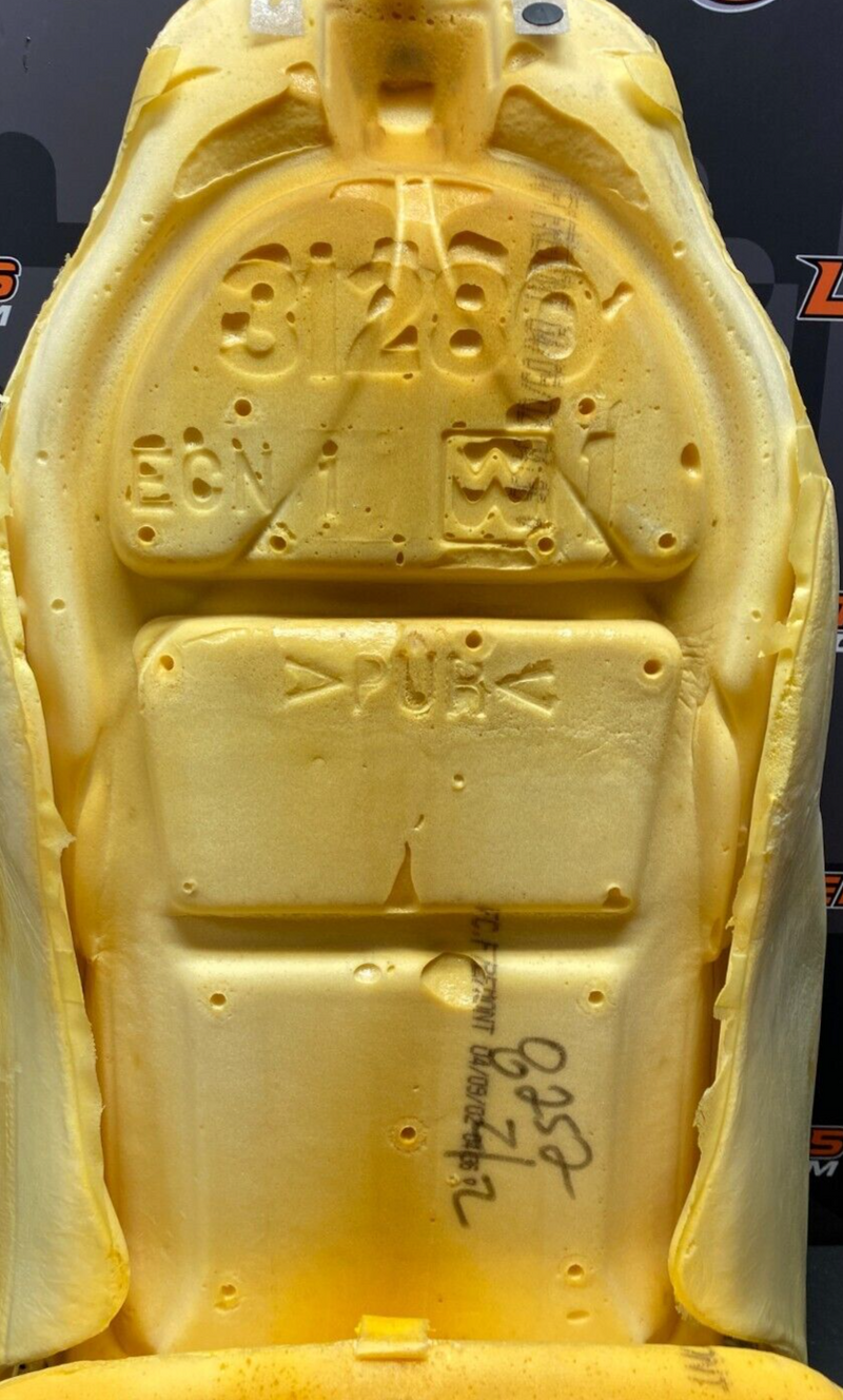 2002 CORVETTE C5 Z06 OEM SEAT FOAM BACKREST SEAT BOTTOM FOAM NICE SHAPE!!