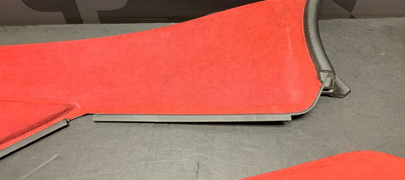 2006 PONTIAC GTO OEM RED SUEDE CENTER CONSOLE KNEE SIDE PANELS