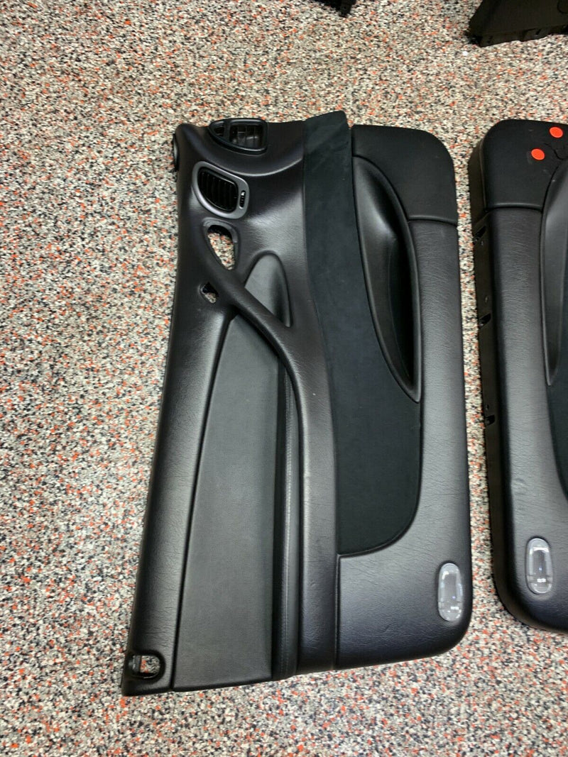 2005 PONTIAC GTO OEM BLACK DOOR PANELS REAR PANELS SET