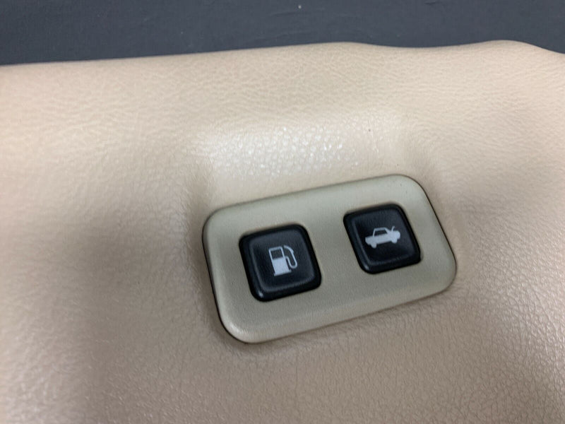 2005 CORVETTE C6 OEM TAN DRIVE KNEE PANEL W/ SWITCHES