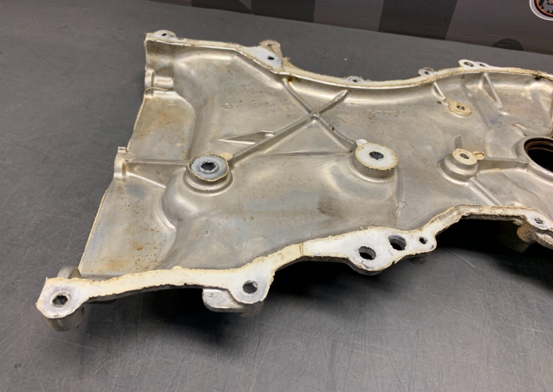 2008 EVOLUTION X EVO 10 MR OEM ENGINE LOWER TIMING COVER USED