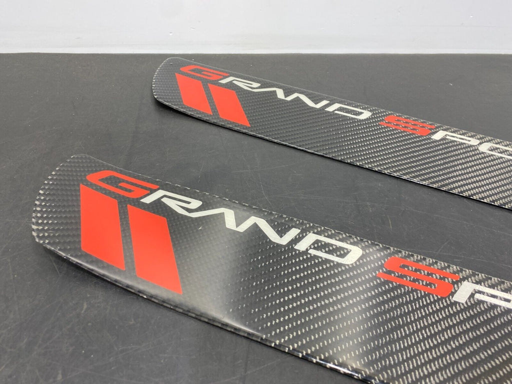 2012 CORVETTE C6 GRANDSPORT CARBON FIBER SIDE SILL COVERS PAIR DR PS USED