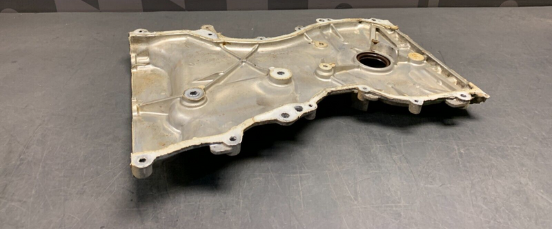 2008 EVOLUTION X EVO 10 MR OEM ENGINE LOWER TIMING COVER USED